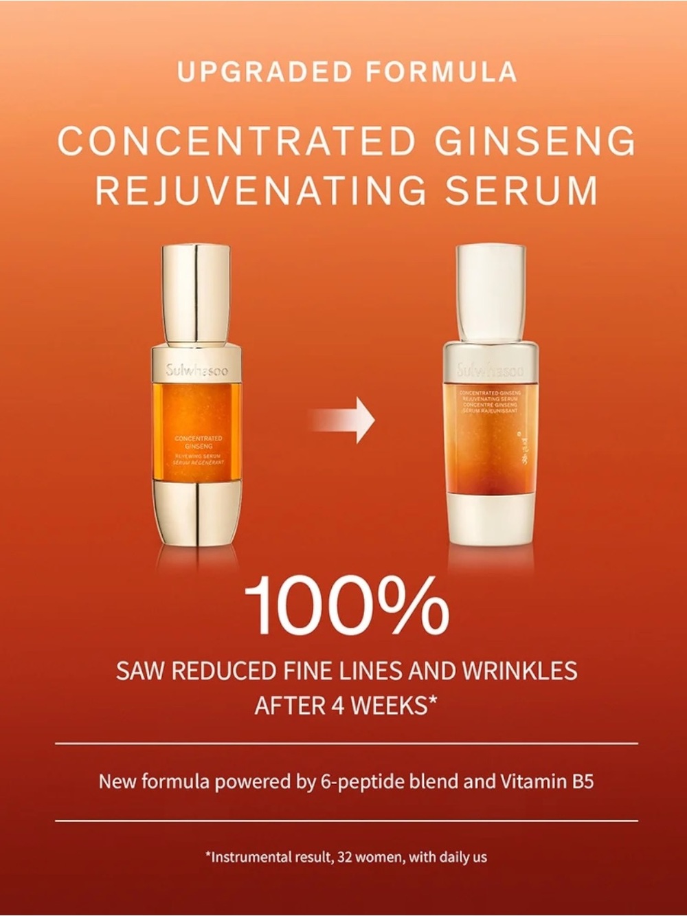 Sulwhasoo Concentrated Ginseng Rejuvenating Serum Skincare - Picture 6 of 8